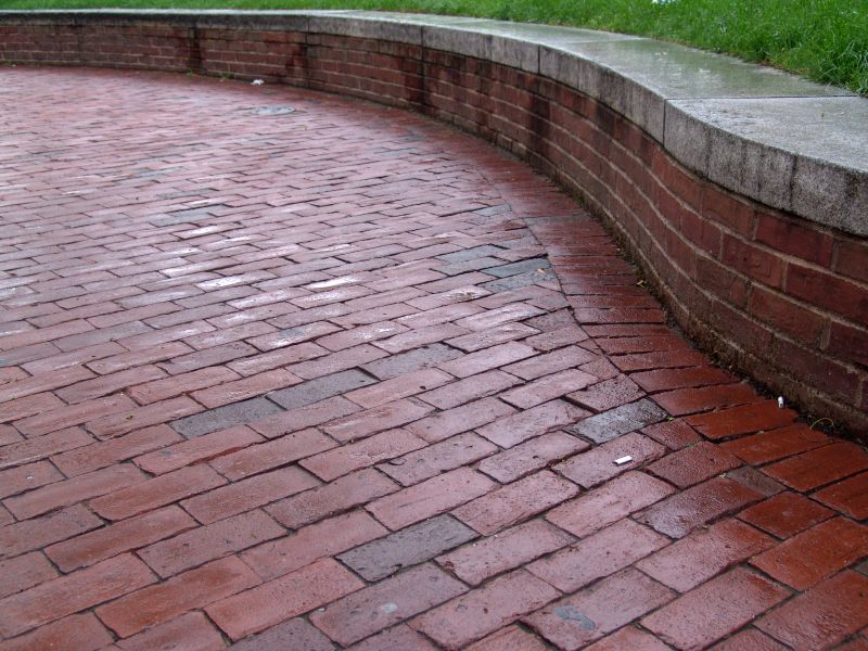 Repaired Brick Patios